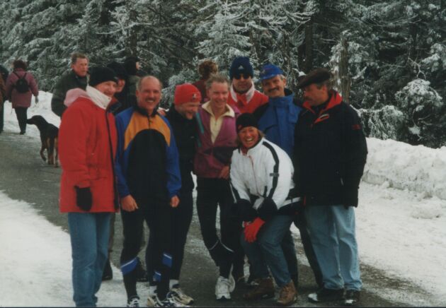 Treffen auf dem Brocken-Gipfel